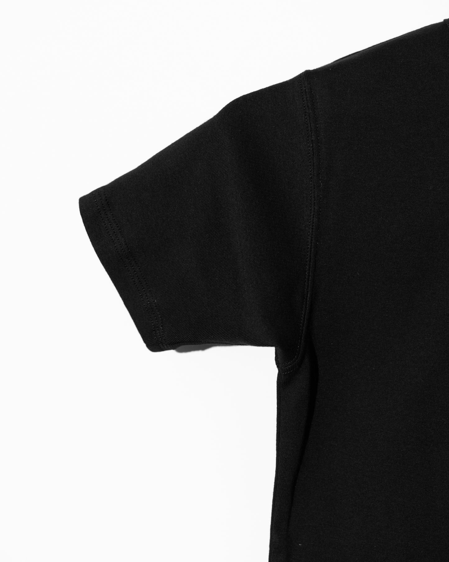 STRAP DETAIL TEE - BLACK