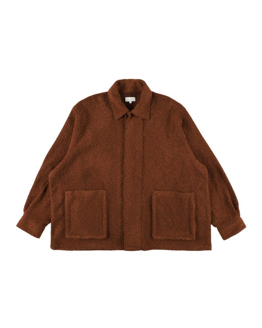 8G×32G SHIRTS BLOUSON - BROWN