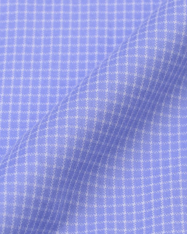 36G ATMOSPHERE CHECK SHIRT - PURPLE