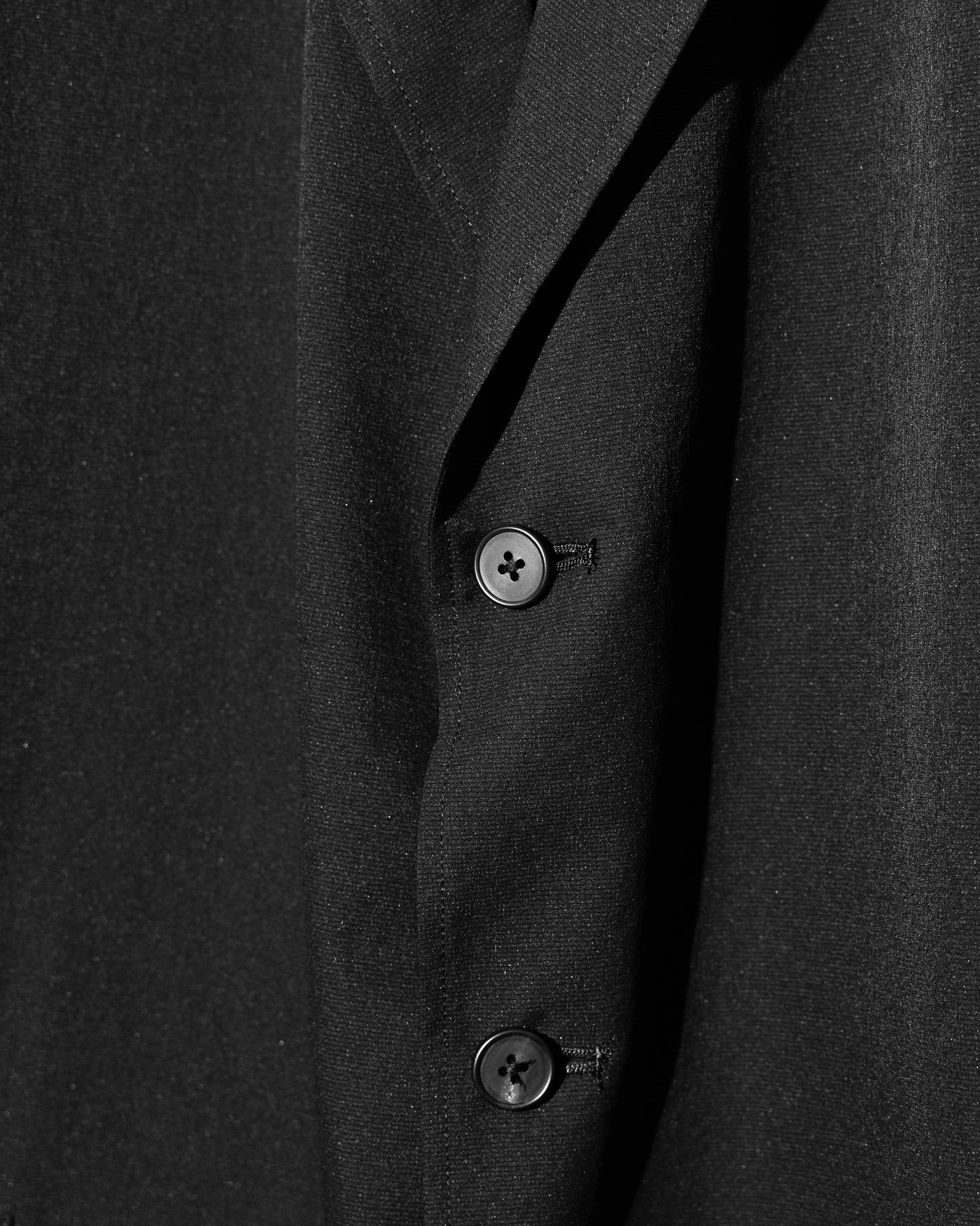 QUICK DRY STRETCH TAILORED JACKET - BLACK