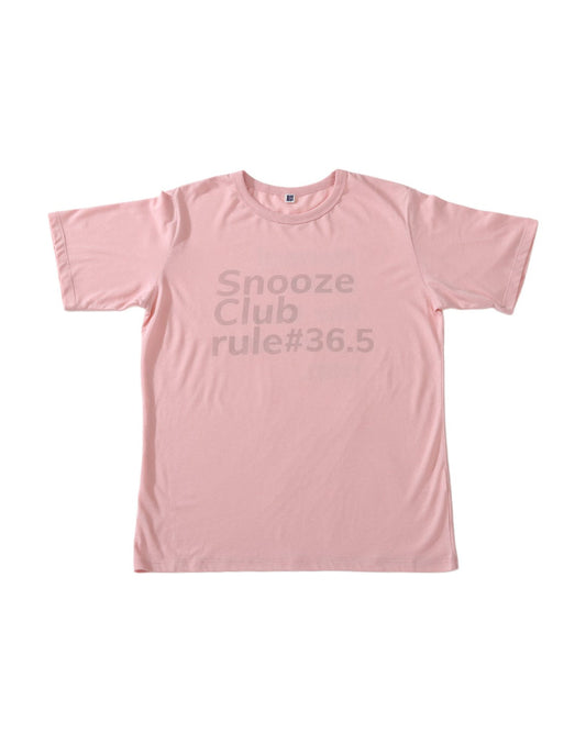 SNOOZE CLUB T-SHIRT - PINK