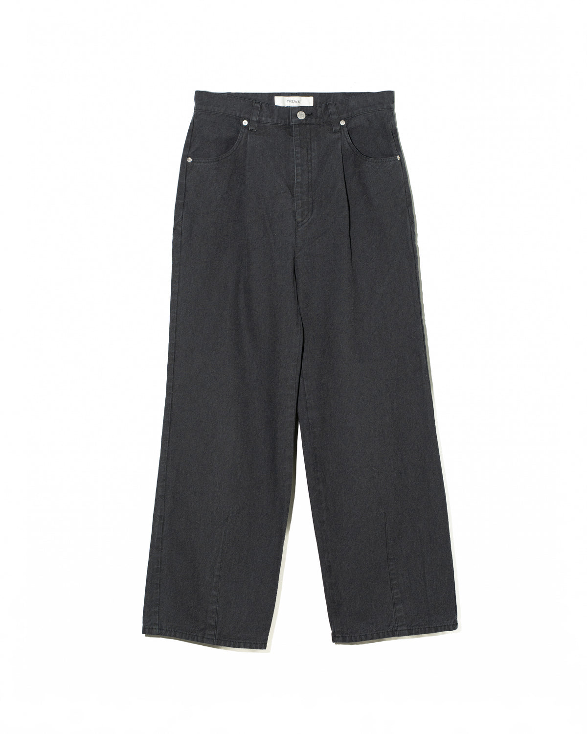 FIVE POCKET DENIM - GRAY BLACK