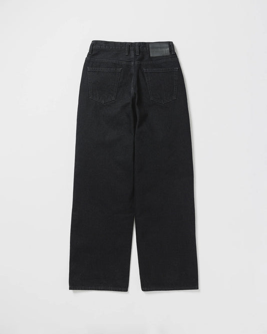 ONE WASH BLACK DENIM ASHLEY JEANS - BLACK