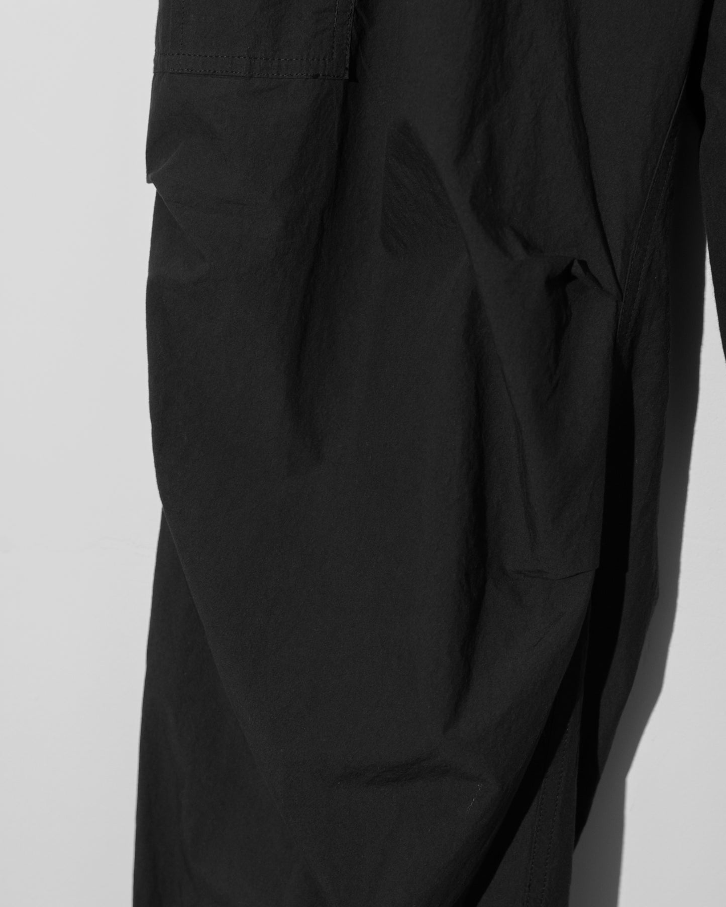 CARGO PT/COTTON - BLACK