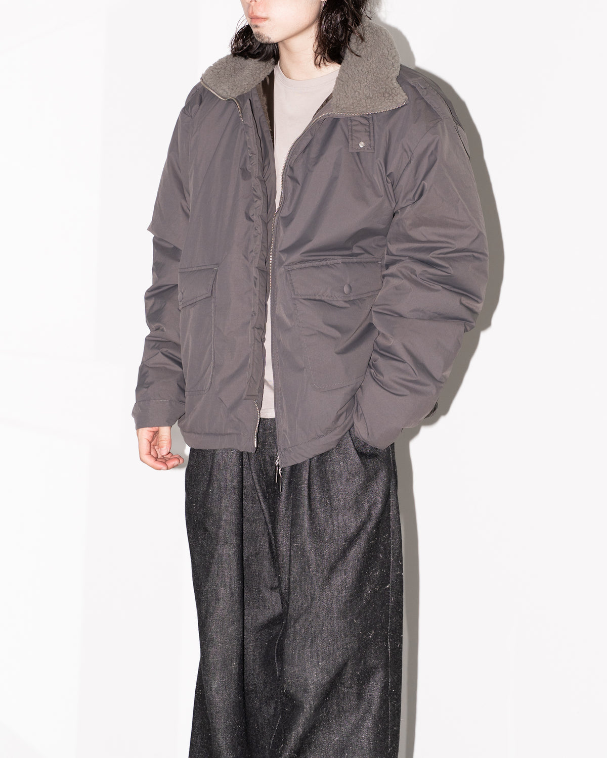 MINI BOMBER - CHARCOAL