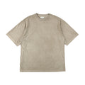36G LOW TWIST GARMENT DYE S/S TEE - KHAKI PIGMENT