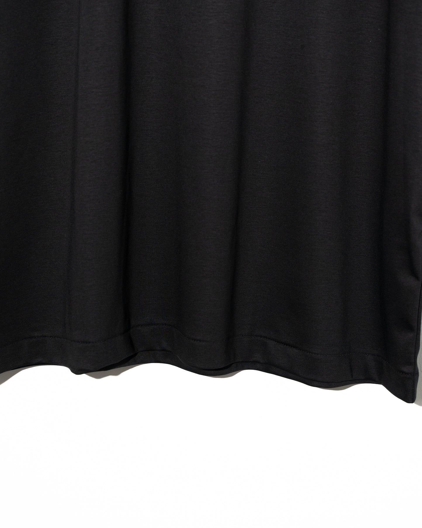 SUPIMA COTTON S/S T-SHIRT - BLACK