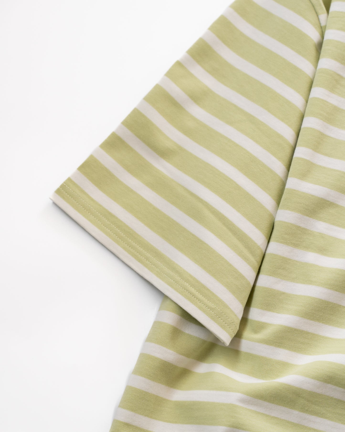 OVERSIZED STRIPE S/S T-SHIRT - MELON STRIPE