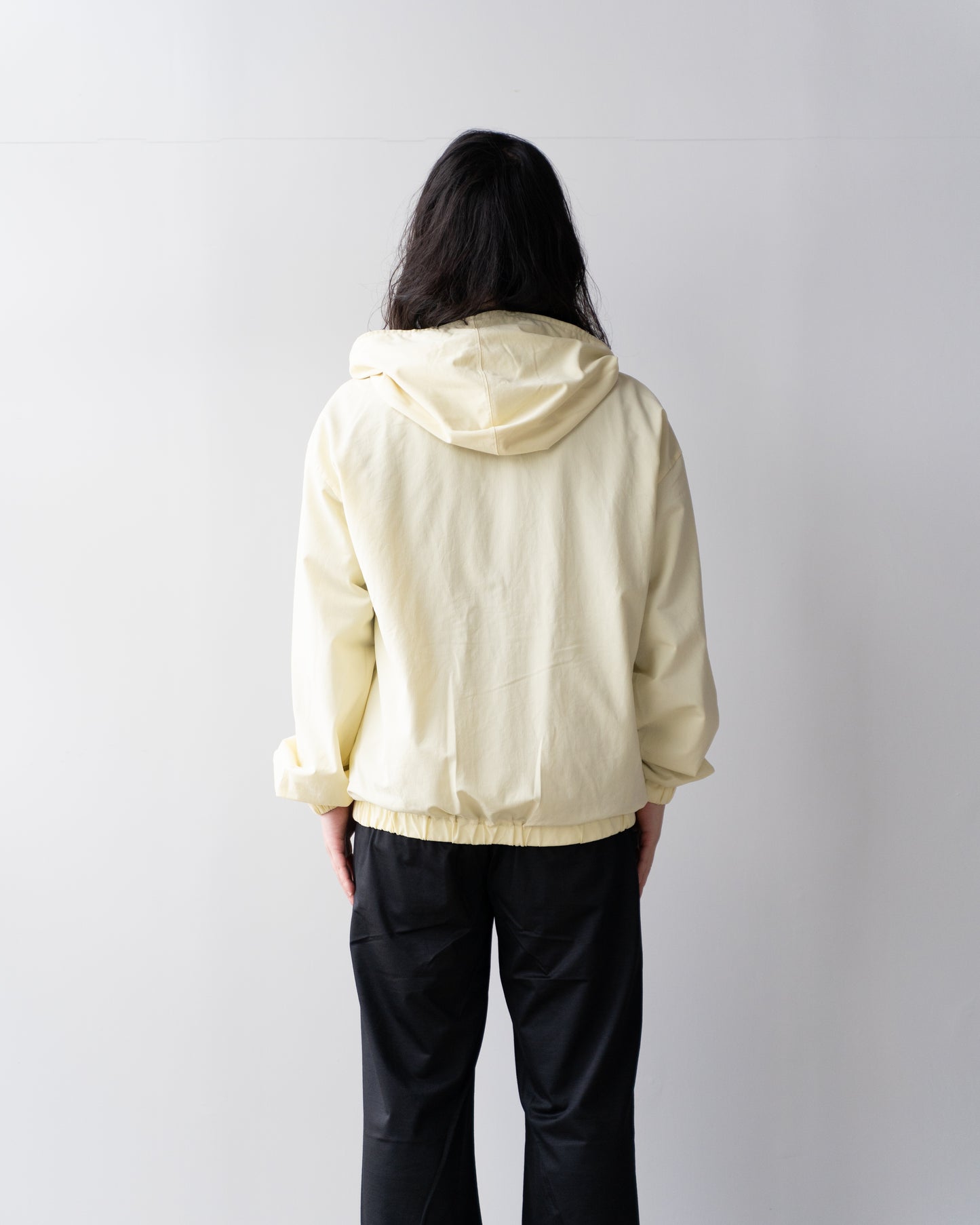 36G NYLON HOODIE - YELLOW DYE