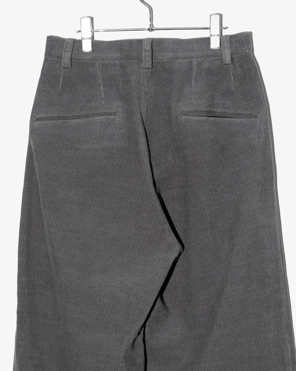 CORDUROY PANTS - C-GRAY