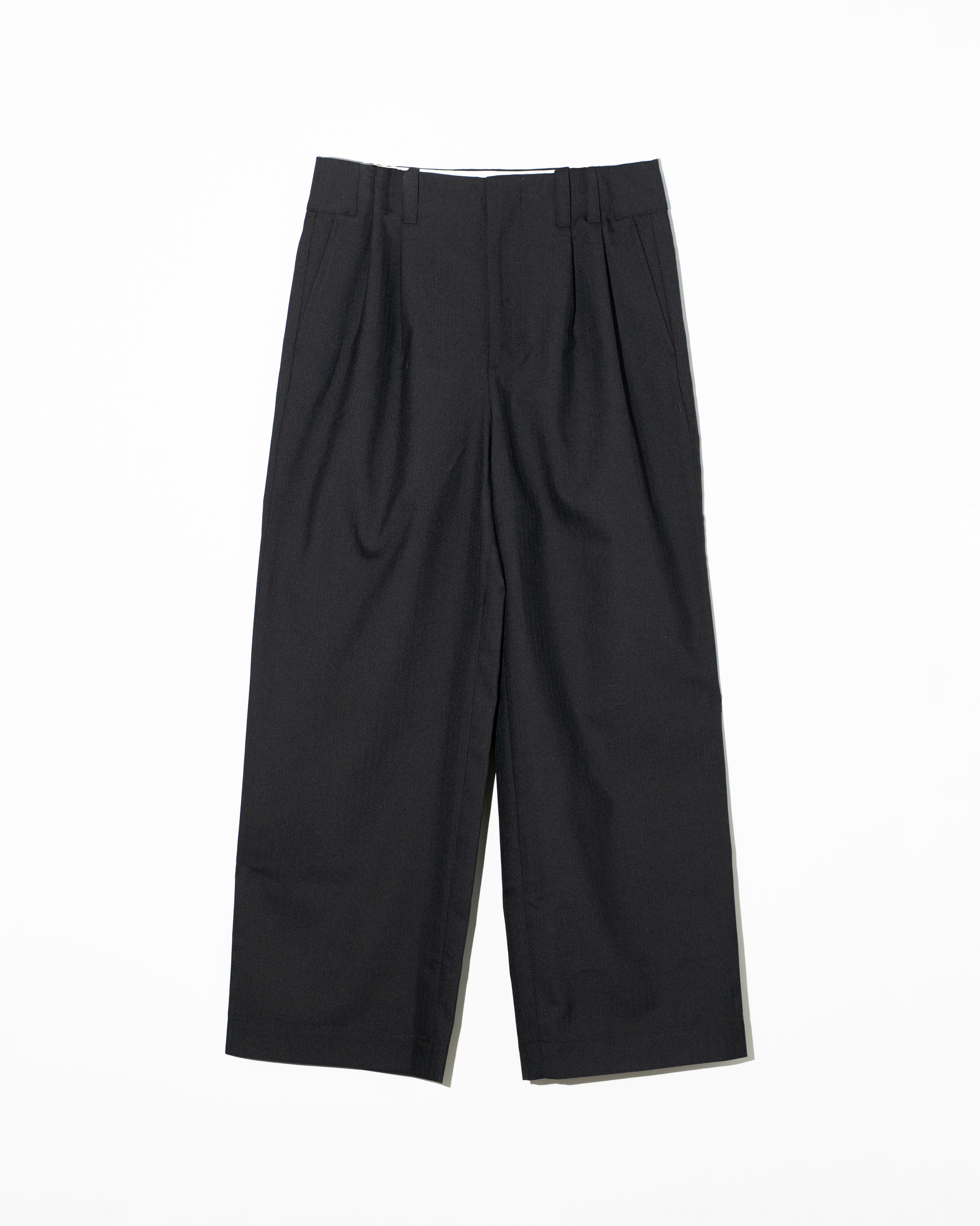 Abelia Edoward Goucha BASEBALL SLACKS BLACK | HAKU公式通販