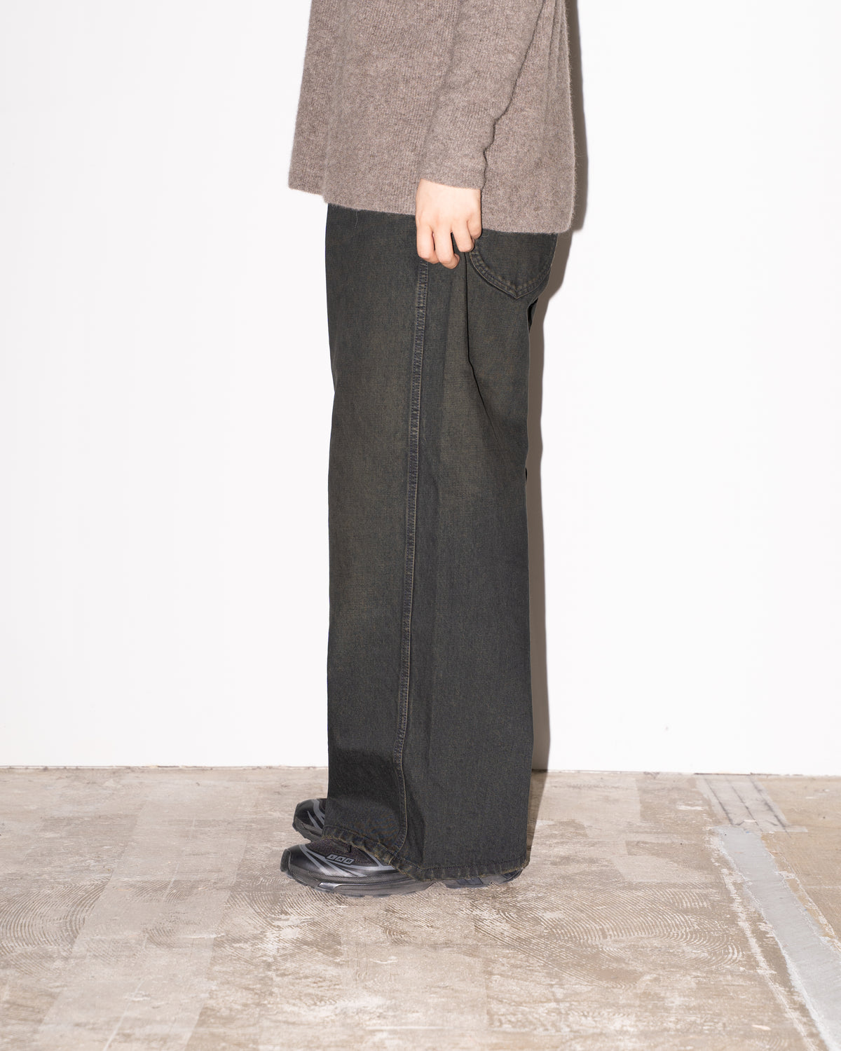 ADJUST PT / DENIM - MOSS