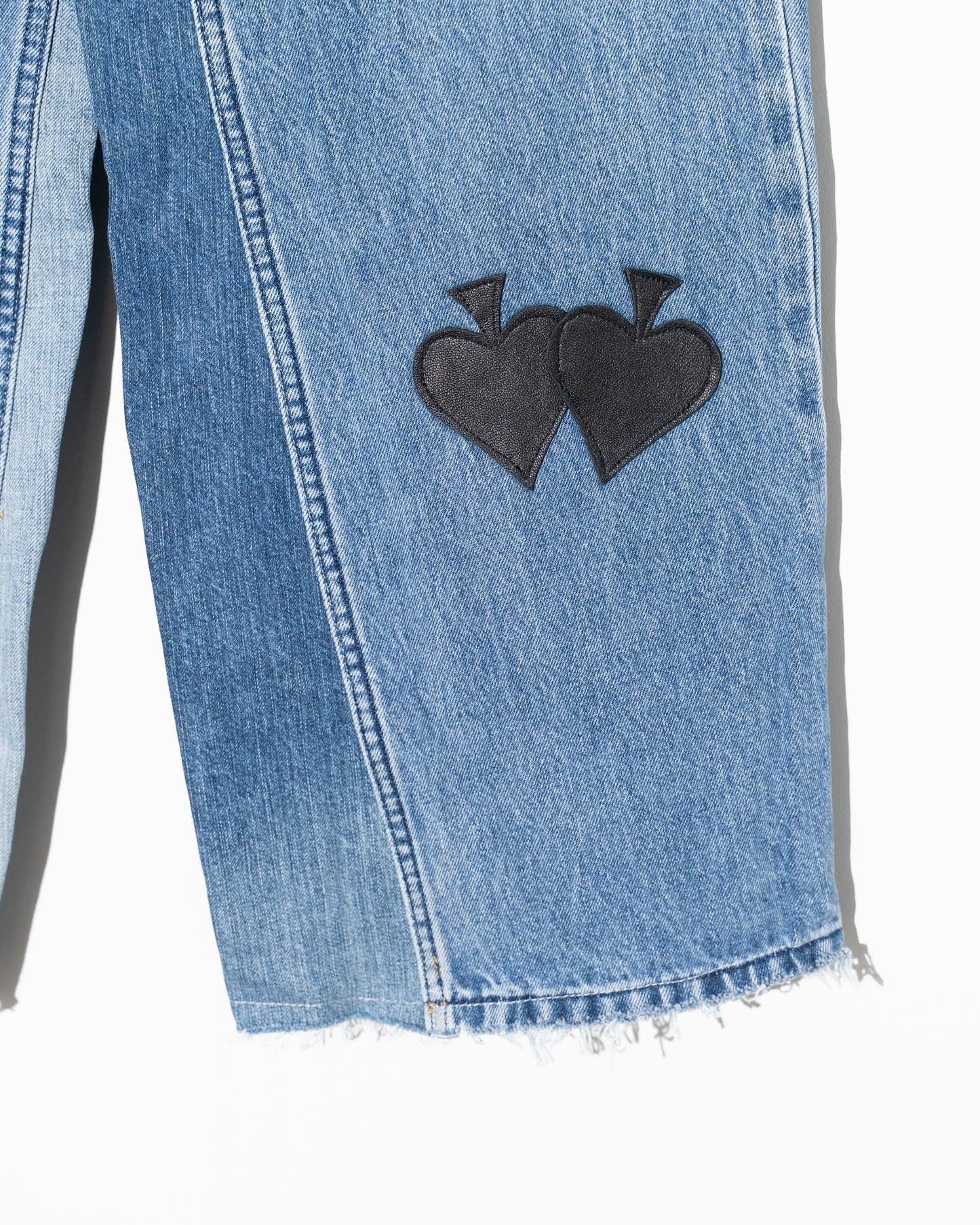 SPADE PATCH BAGGY REMAKE DENIM - BLUE
