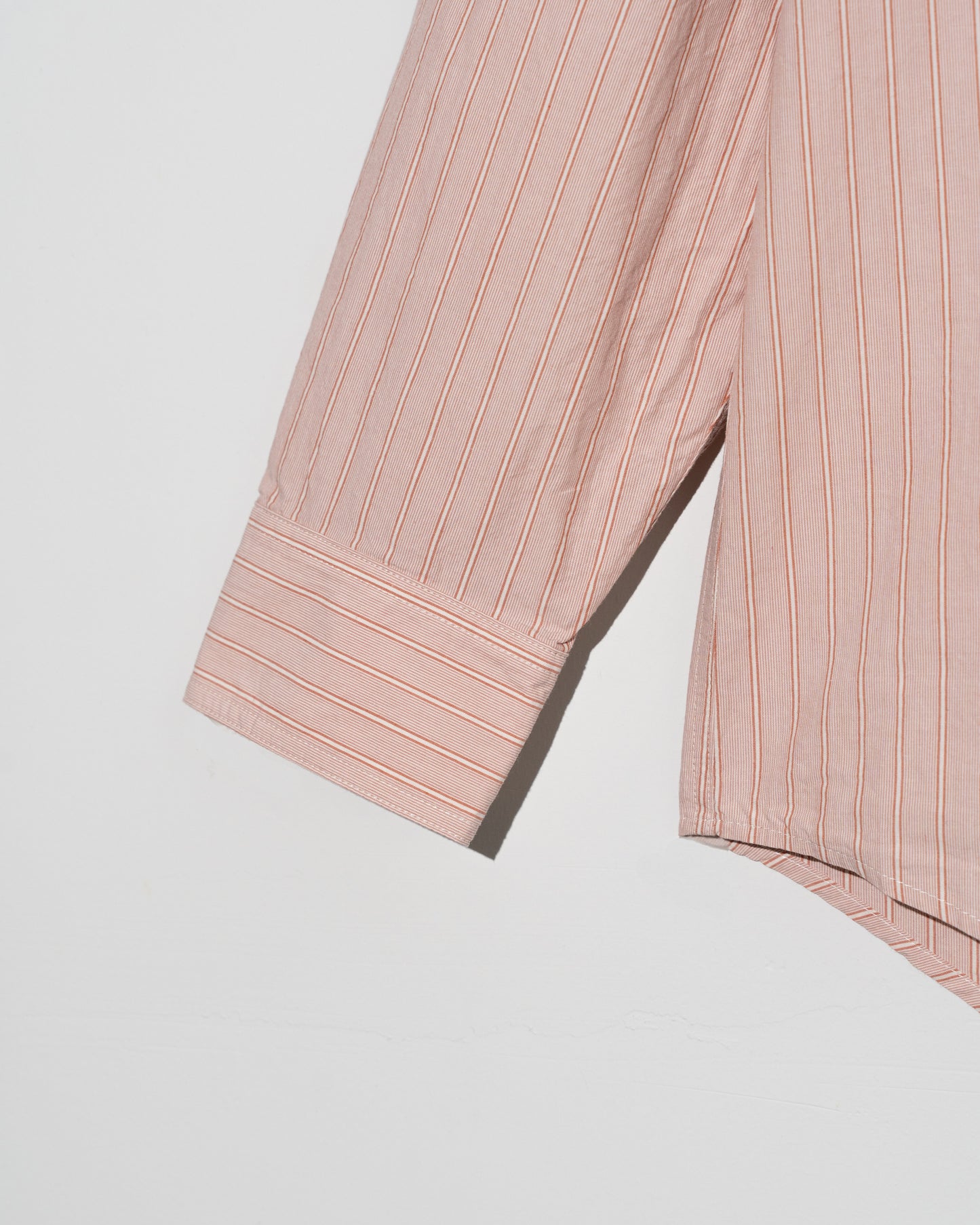STRIPE BOW-TIE BLOUSE - RED