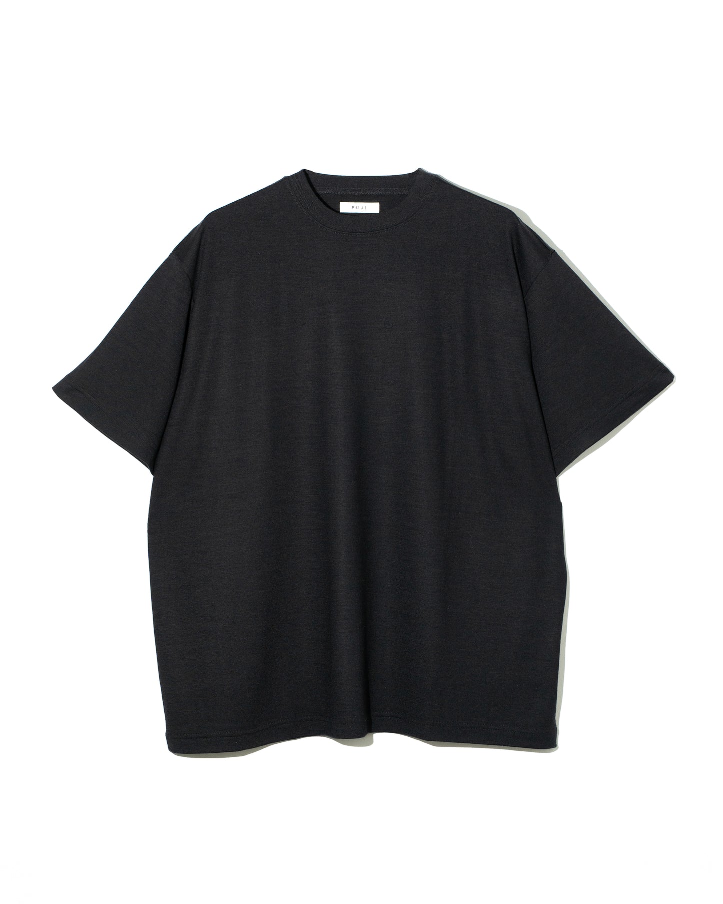WOOL S/S T-SHIRT - BLACK
