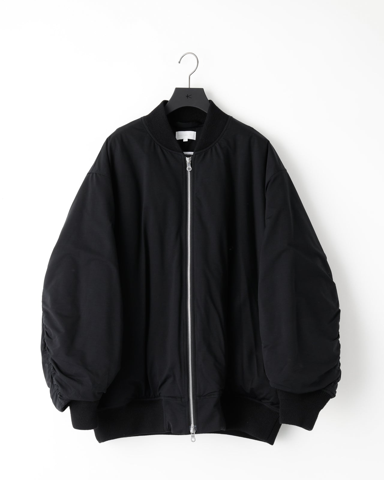 46G TYPEWRITER PADDED BOMBER BLOUSON - BLACK