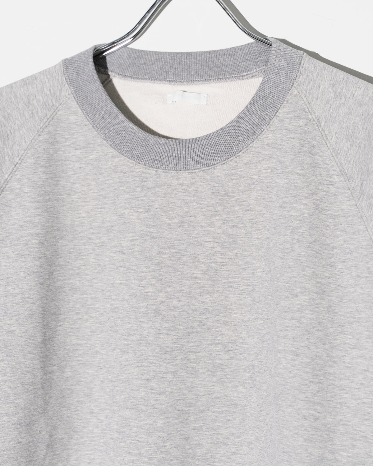 36G RAGLAN HEATHER PULLOVER - GRAY DYE