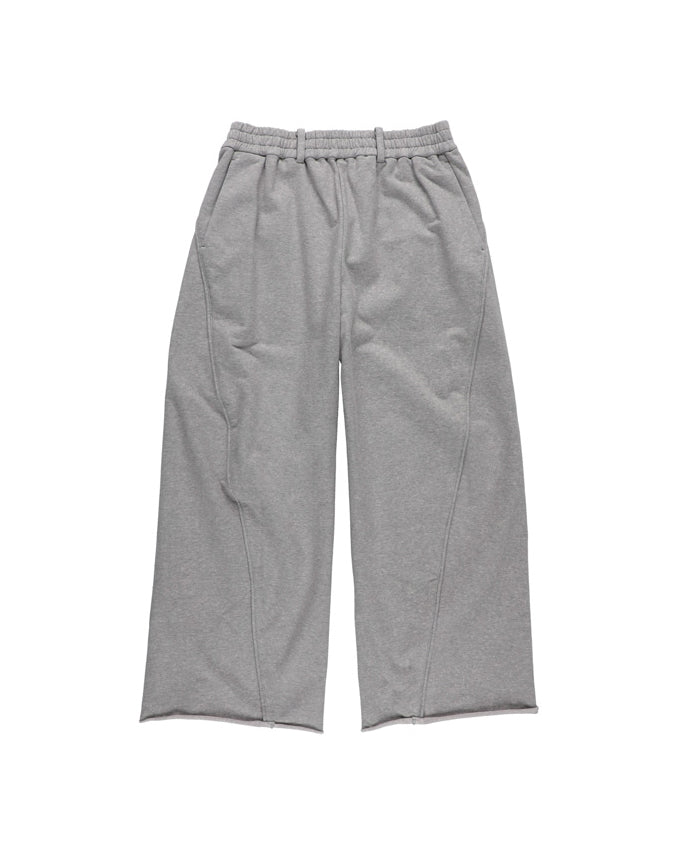 36G HEATHER DRAPING PANTS - GRAY DYE