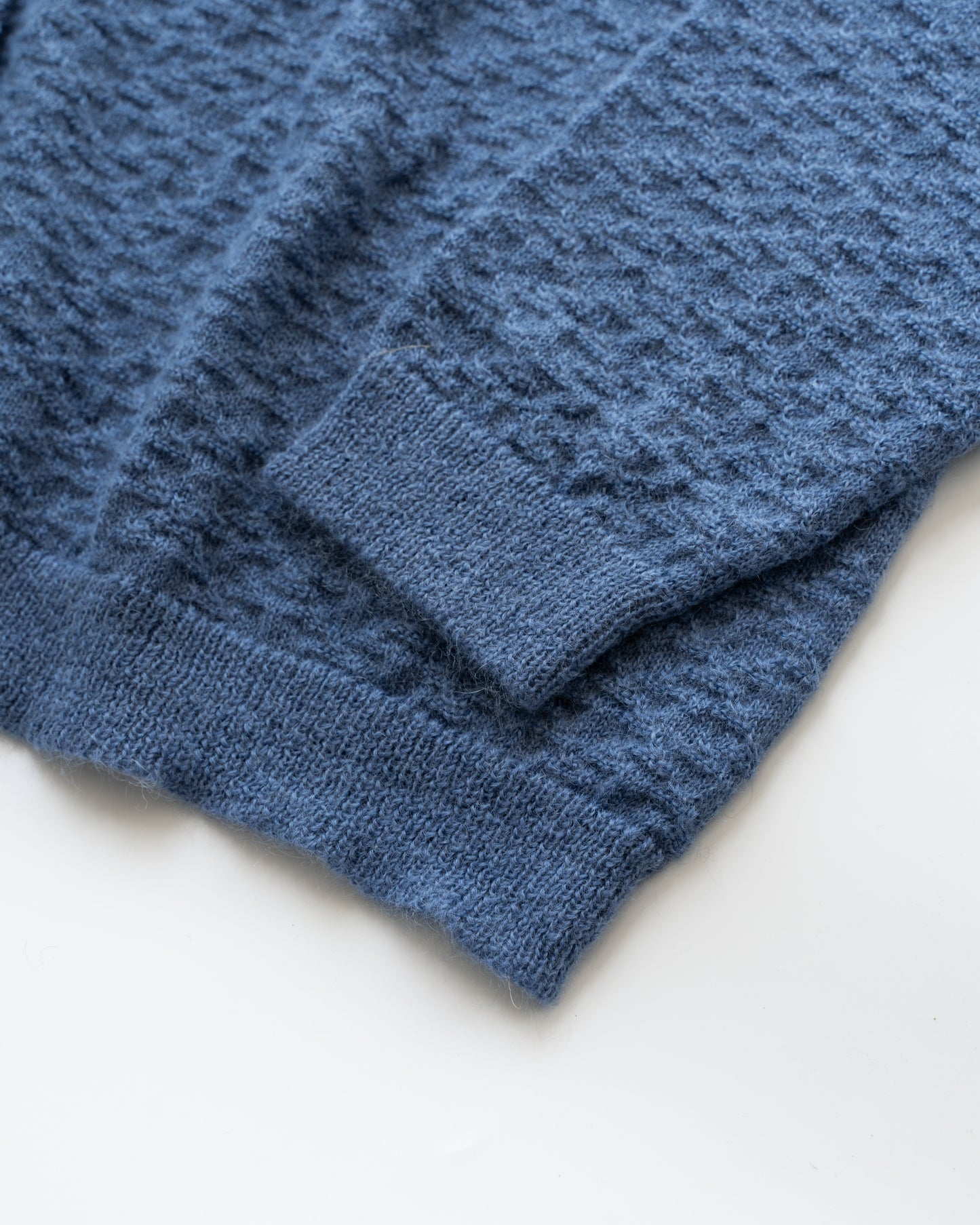 MOHAIR SKIPPER KNIT - SAX BLUE