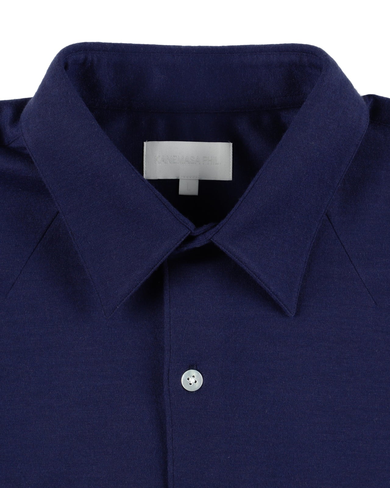 36G IDEAL WOOL SHIRT - NAVY