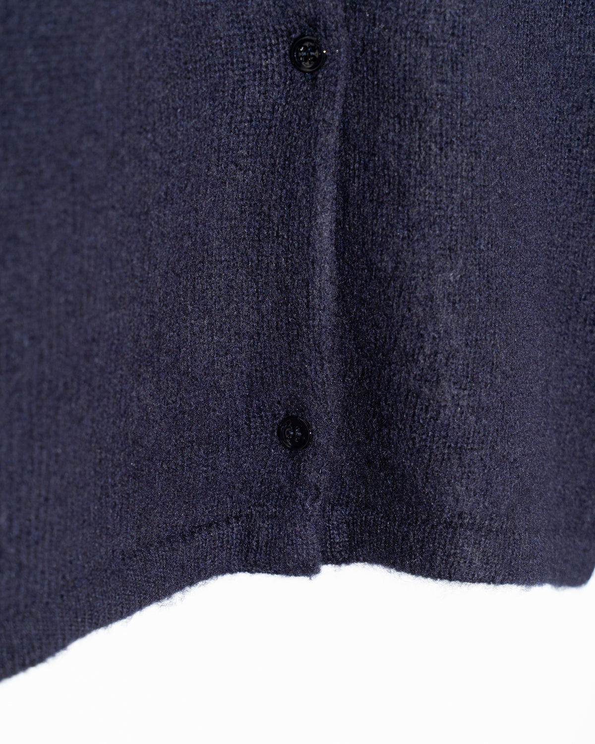 FLUFFY PULLOVER / CARDIGAN - NAVY