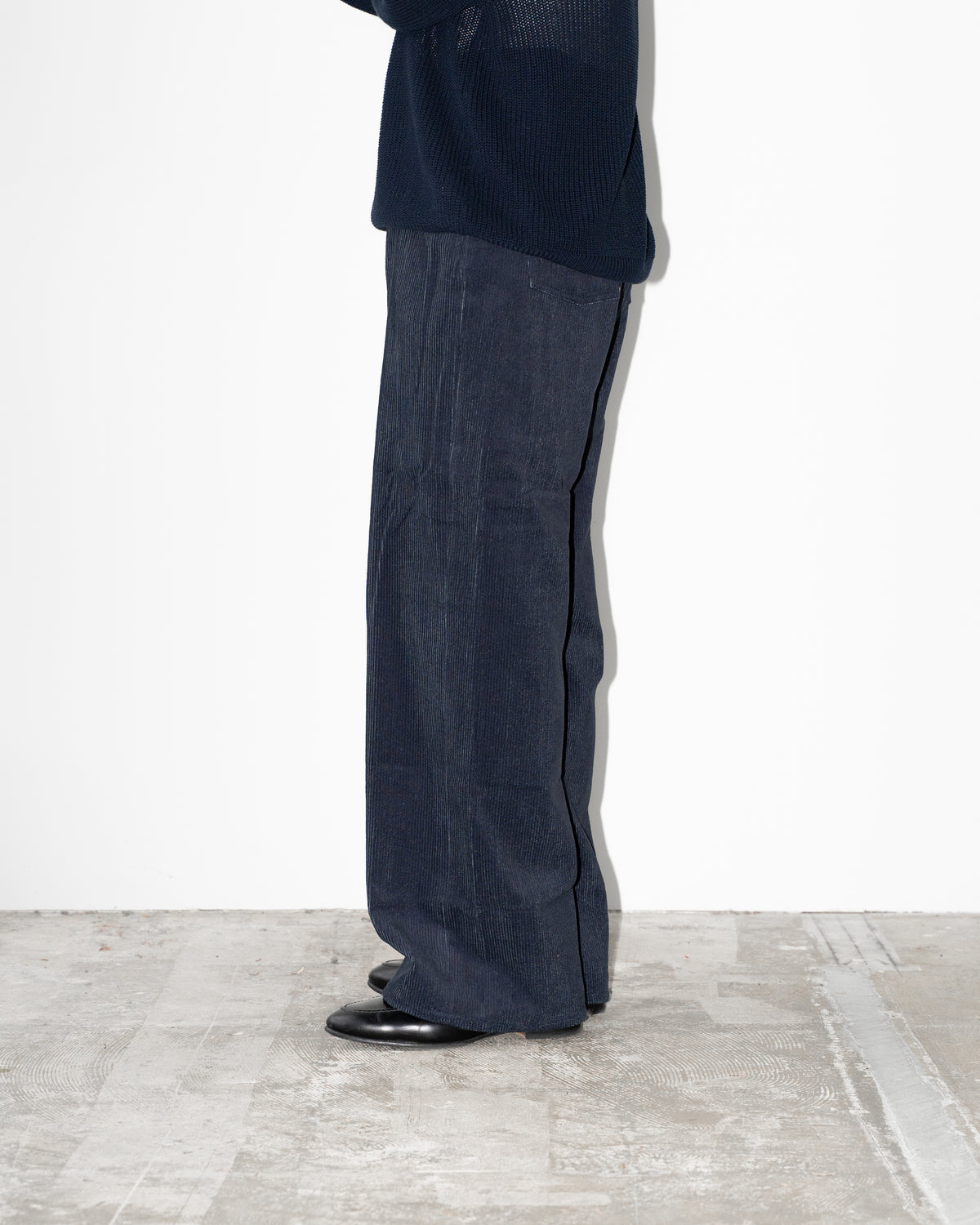 INDIGO CORDUROY ASHLEY PANTS - INDIGO