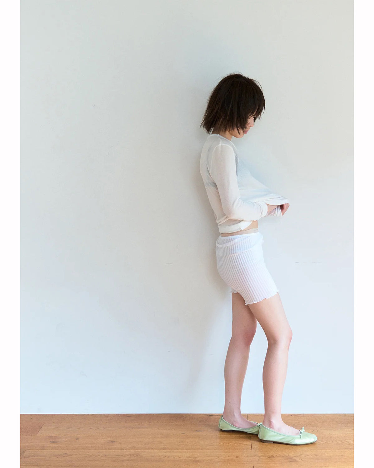 SHEER TOPS - WHITE