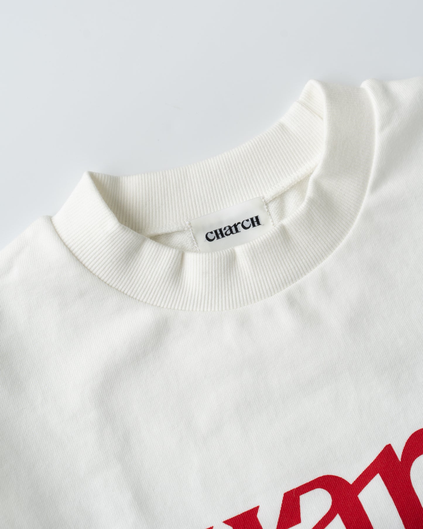 ICON LOGO REGULAR SWEAT TRAINER - WHITE