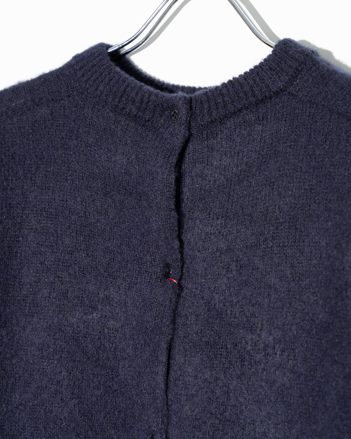 FLUFFY PULLOVER / CARDIGAN - NAVY