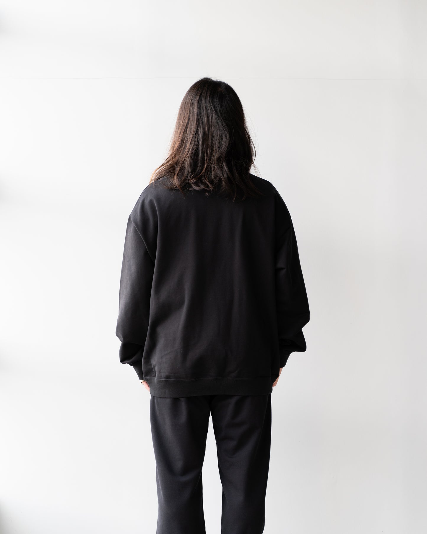 36G PULLOVER - BLACK