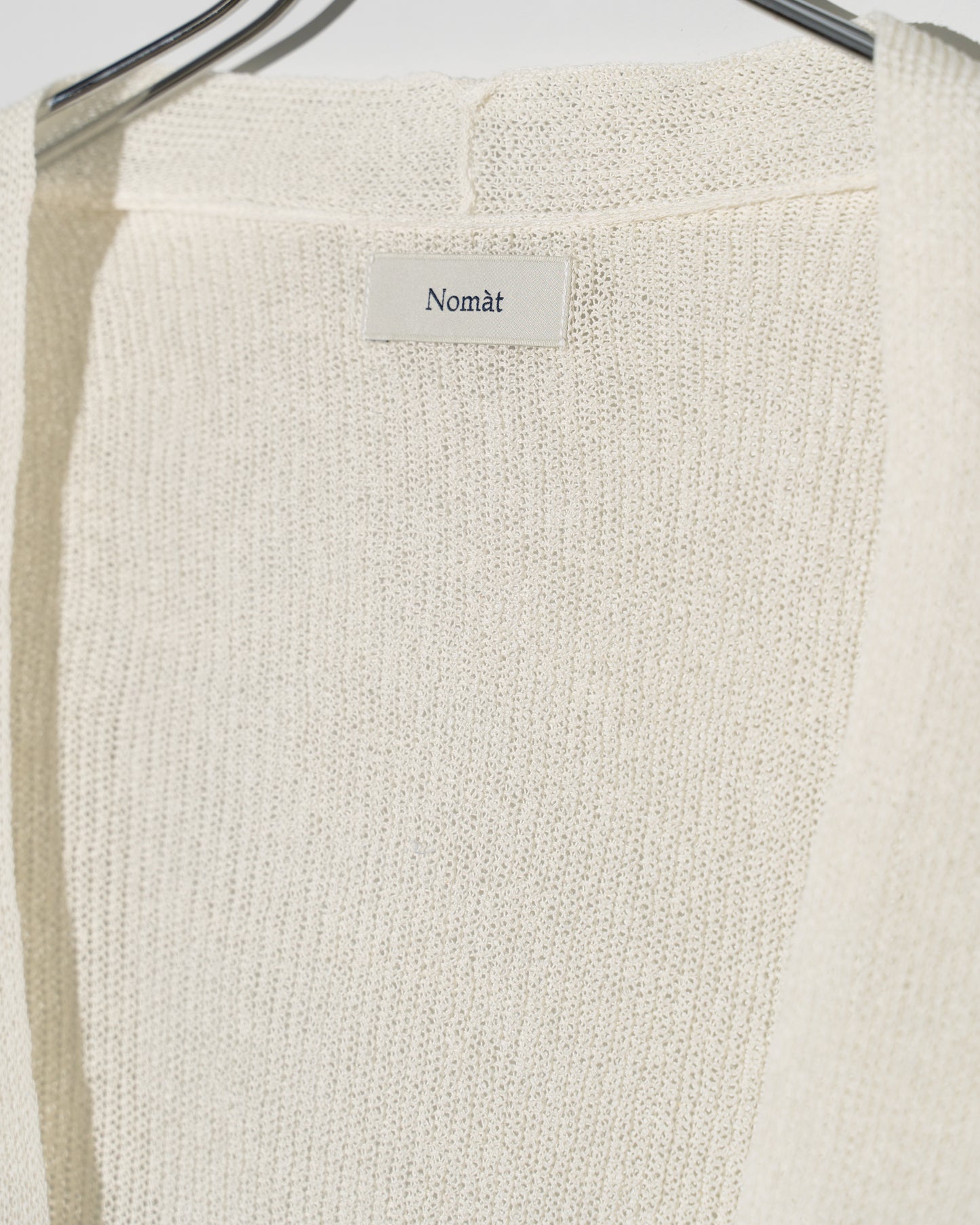 DEEP V WIDE KNIT - WHITE