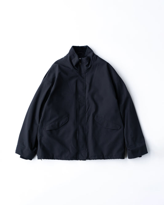 CLASSIC SOFT SHELL FLEECE JACKET - NAVY