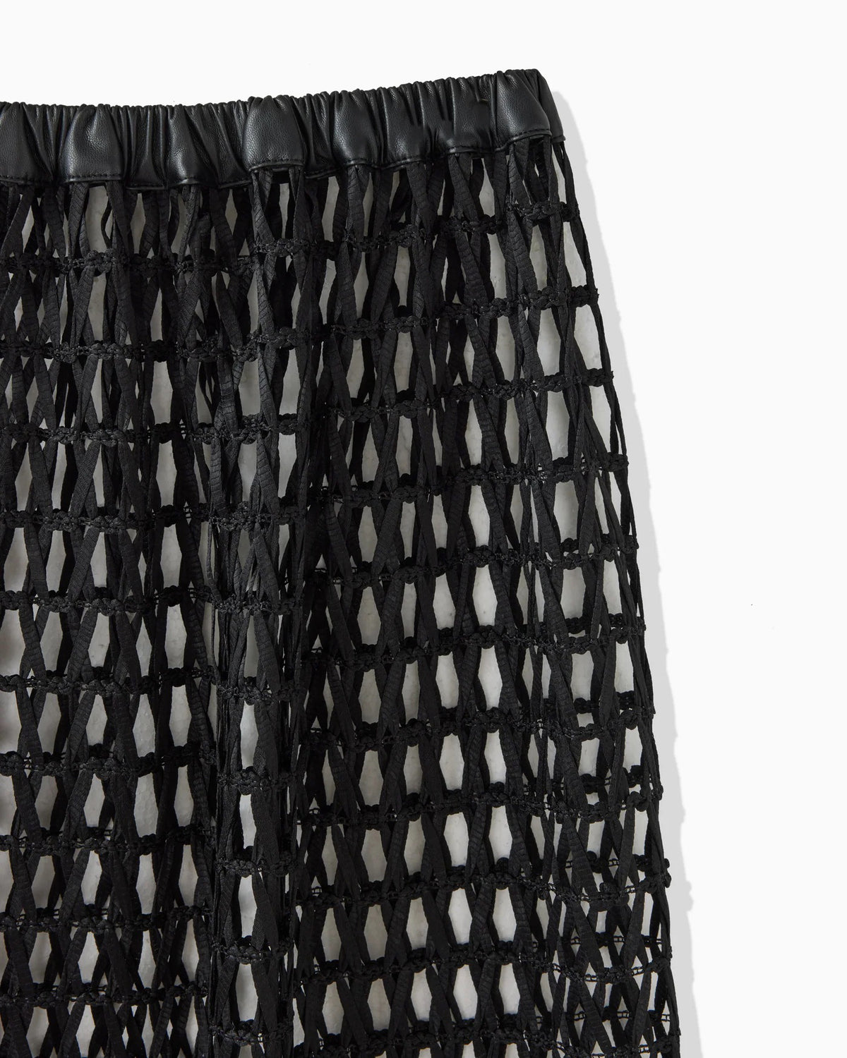 RASCHEL LACE SKIRT - BLACK