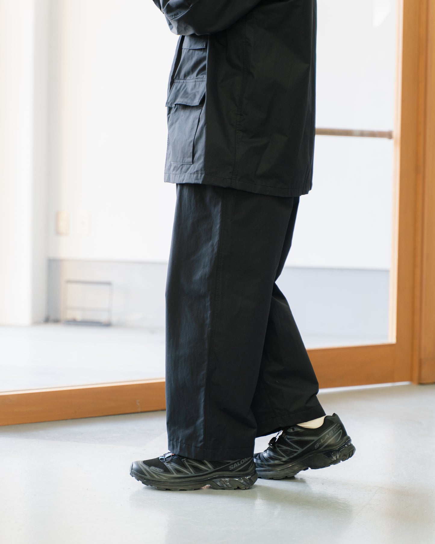 DAILY UTILITY PANTS - BLACK