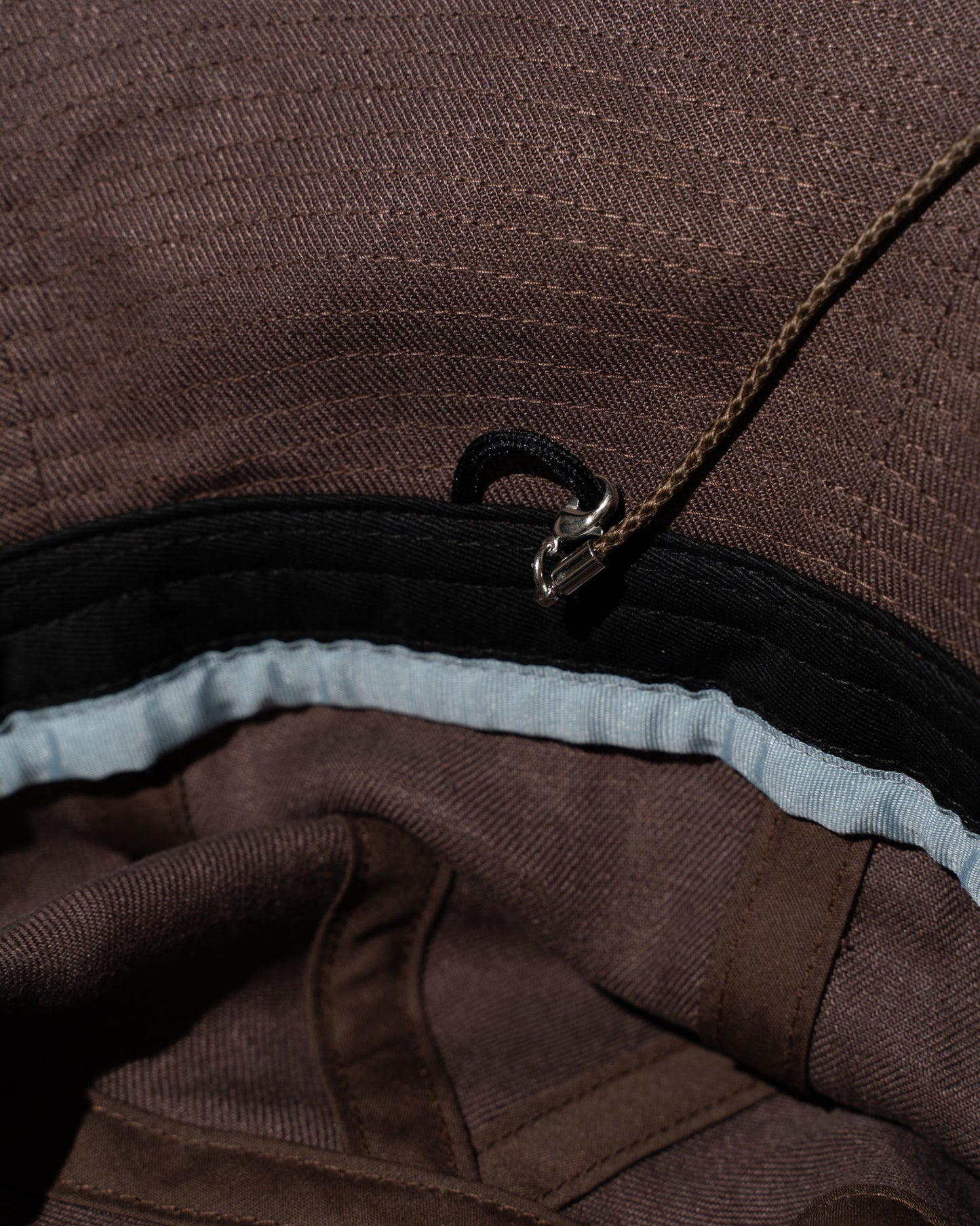 LINEN HAT MADE BY NINE TAILOR - BROWN