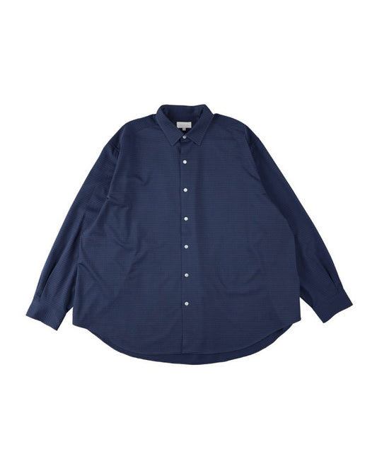 36G ATMOSPHERE CHECK SHIRT - NAVY
