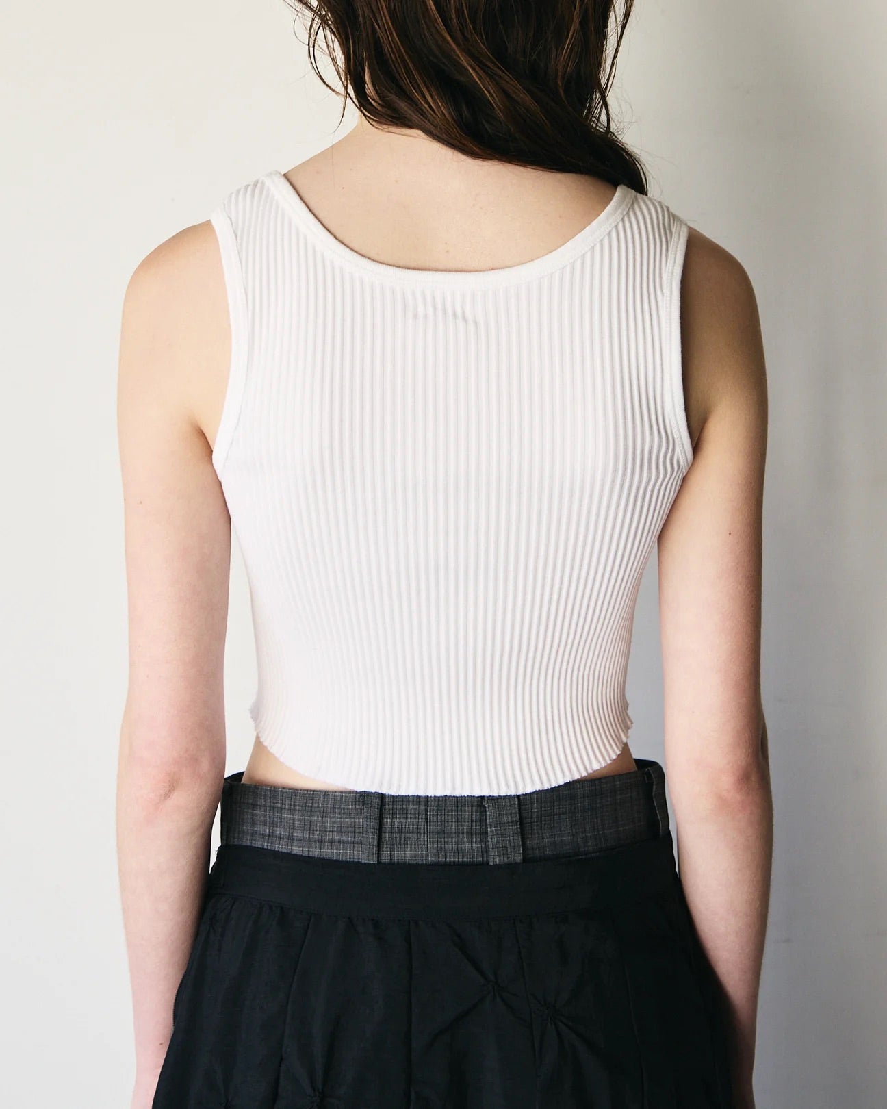 MIDRIFF SKINTOP - OFF WHITE