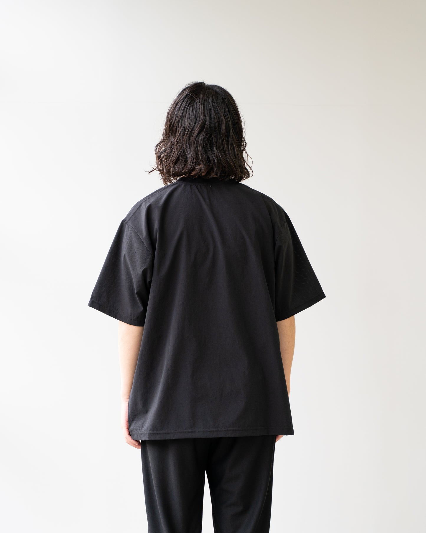QUICK DRY STRETCH T-SHIRT - BLACK