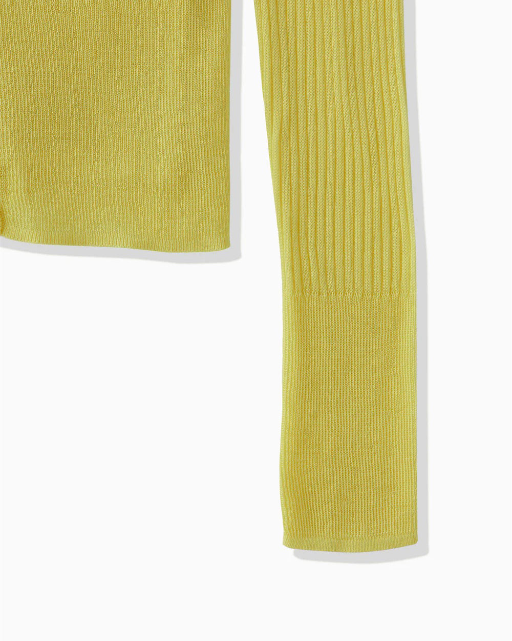 TENCEL KNIT ENSEMBLE - YELLOW