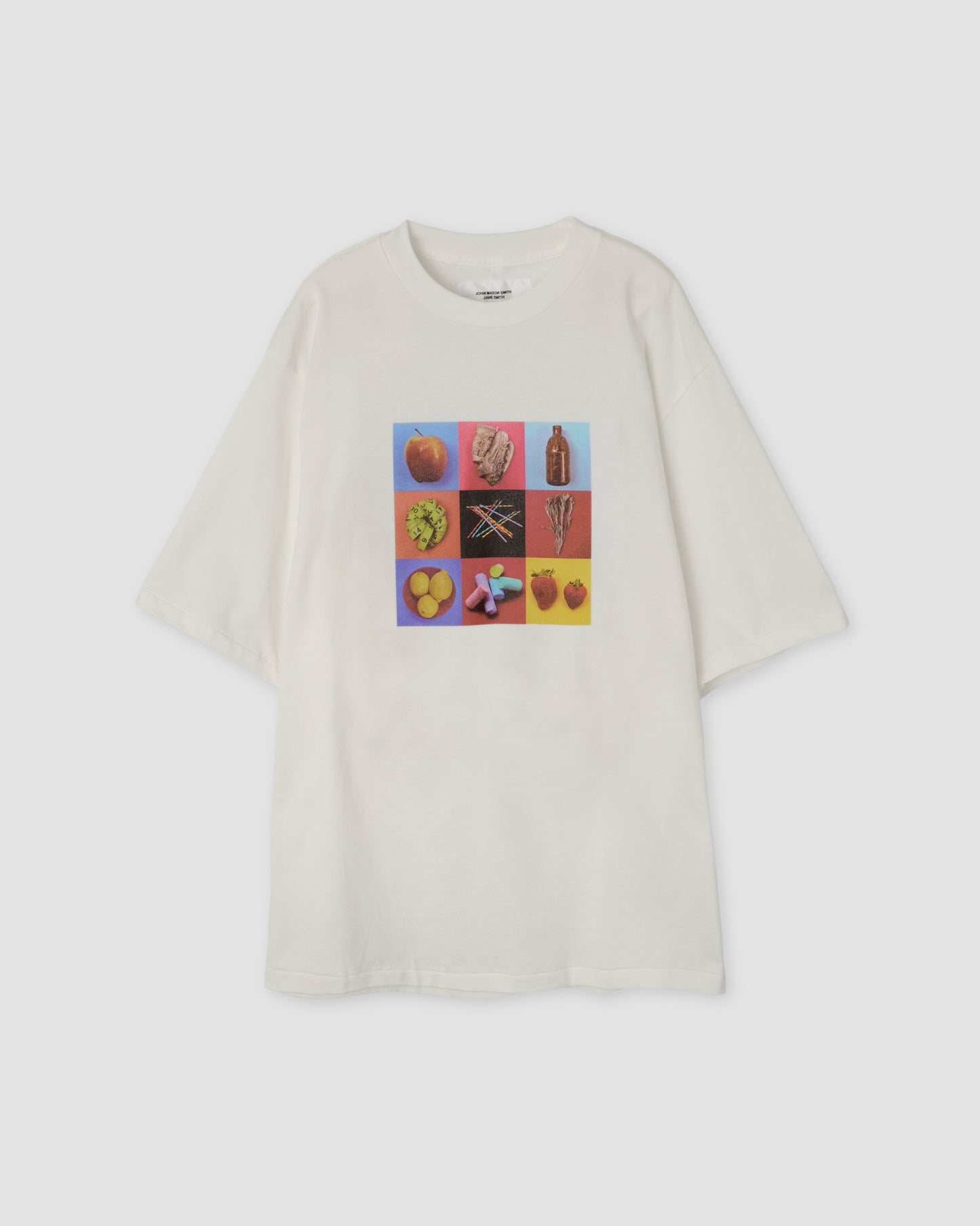 IVORY SERRA STILL LIFE OBJECT BOLINAS CA 2009 S/S T-SHIRT - WHITE