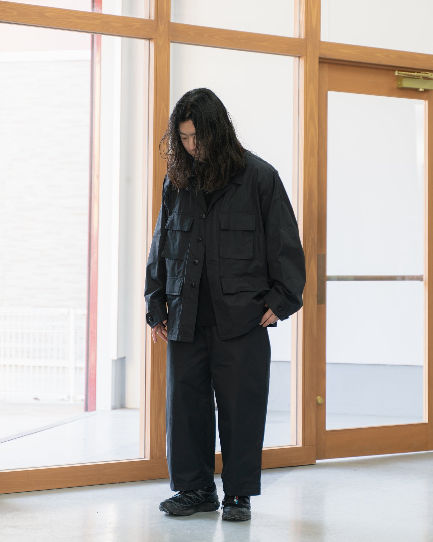 DAILY UTILITY JACKET - BLACK