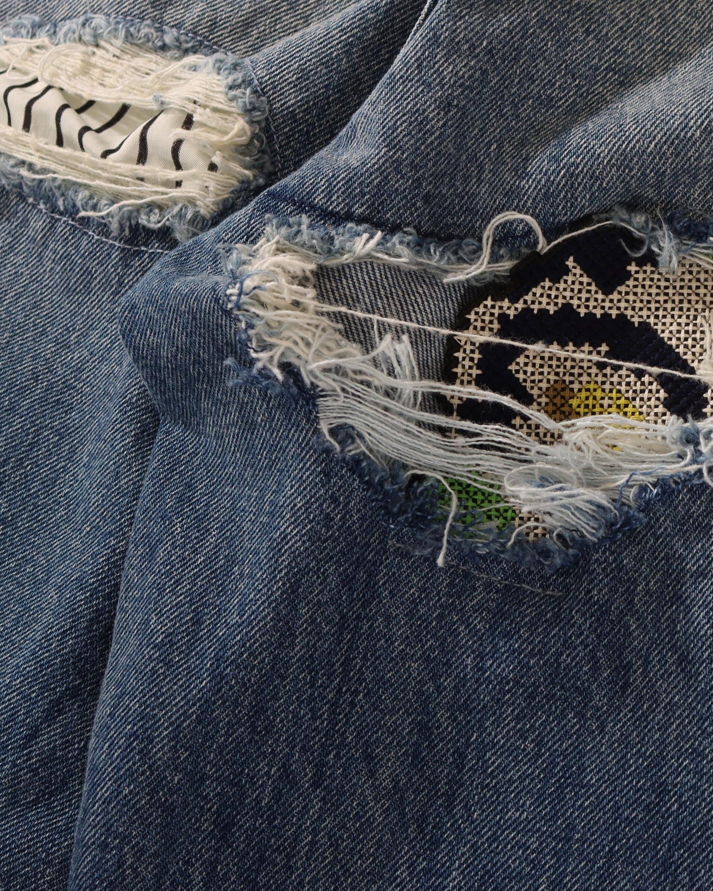 ODD PATCH DENIM - NAVY
