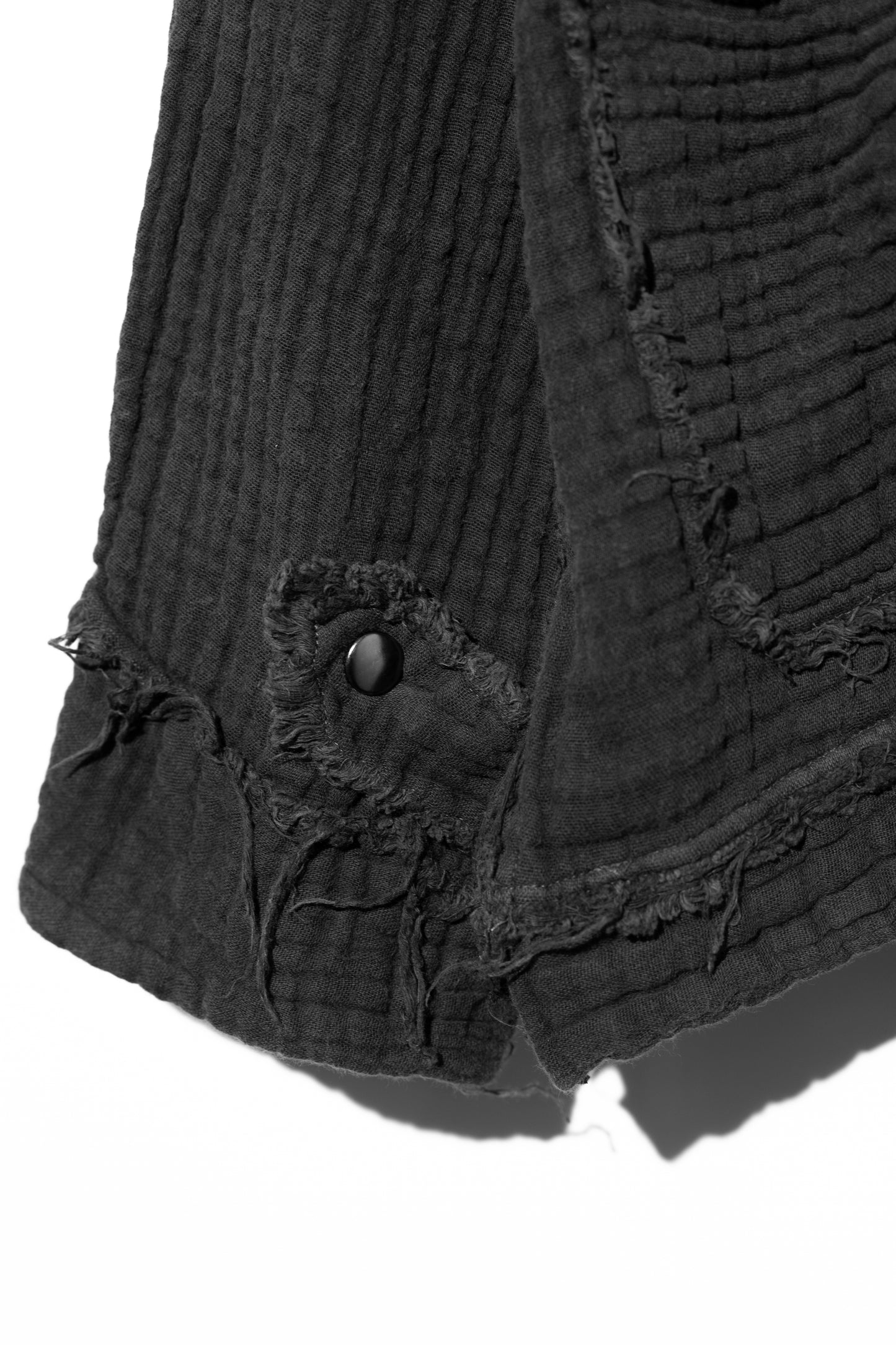 CREPON 4GAUZE COVERALL JACKET - SUMI