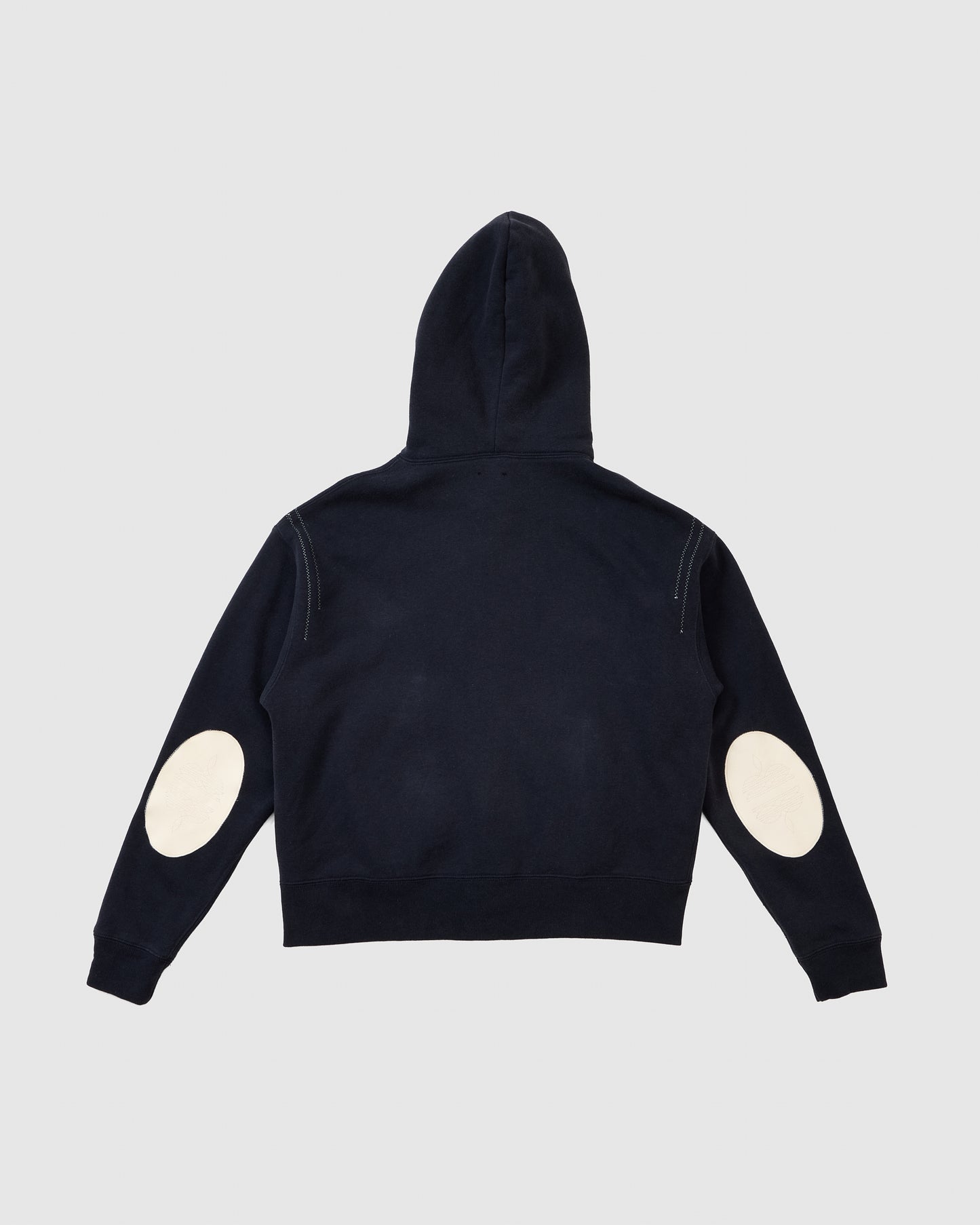 FADE SWEAT ZIP HOODIE - NAVY