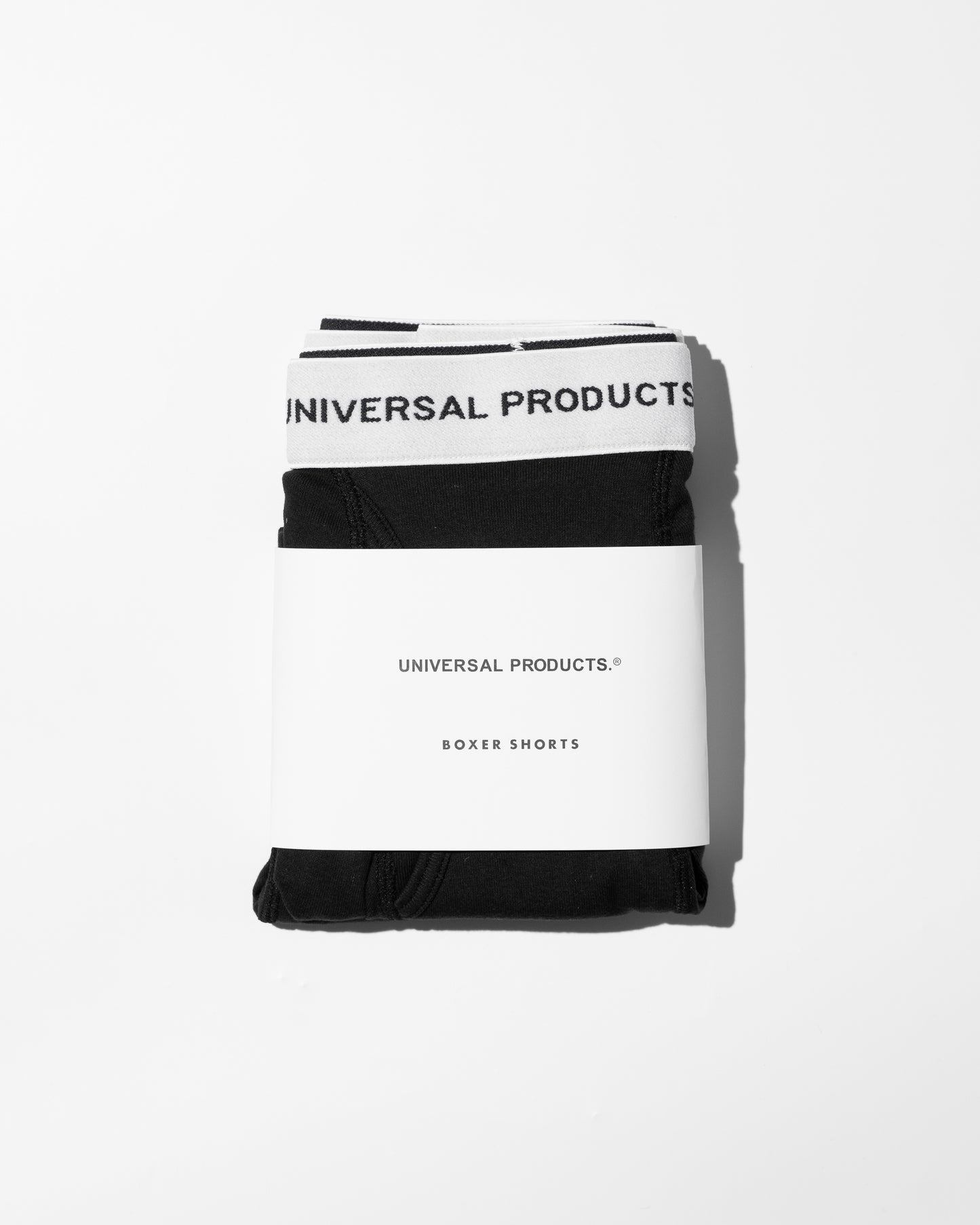 2P BOXER SHORTS - BLACK