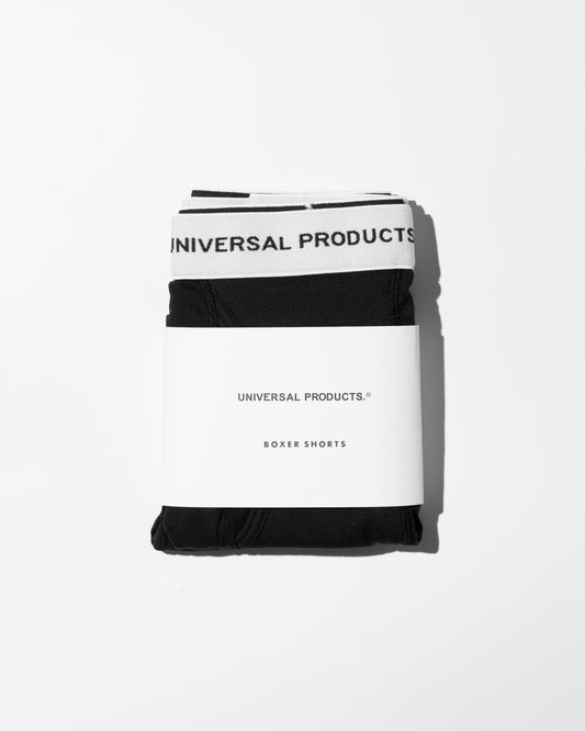2P BOXER SHORTS - BLACK
