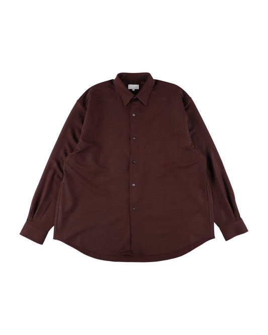 36G IDEAL WOOL SHIRT - BROWN