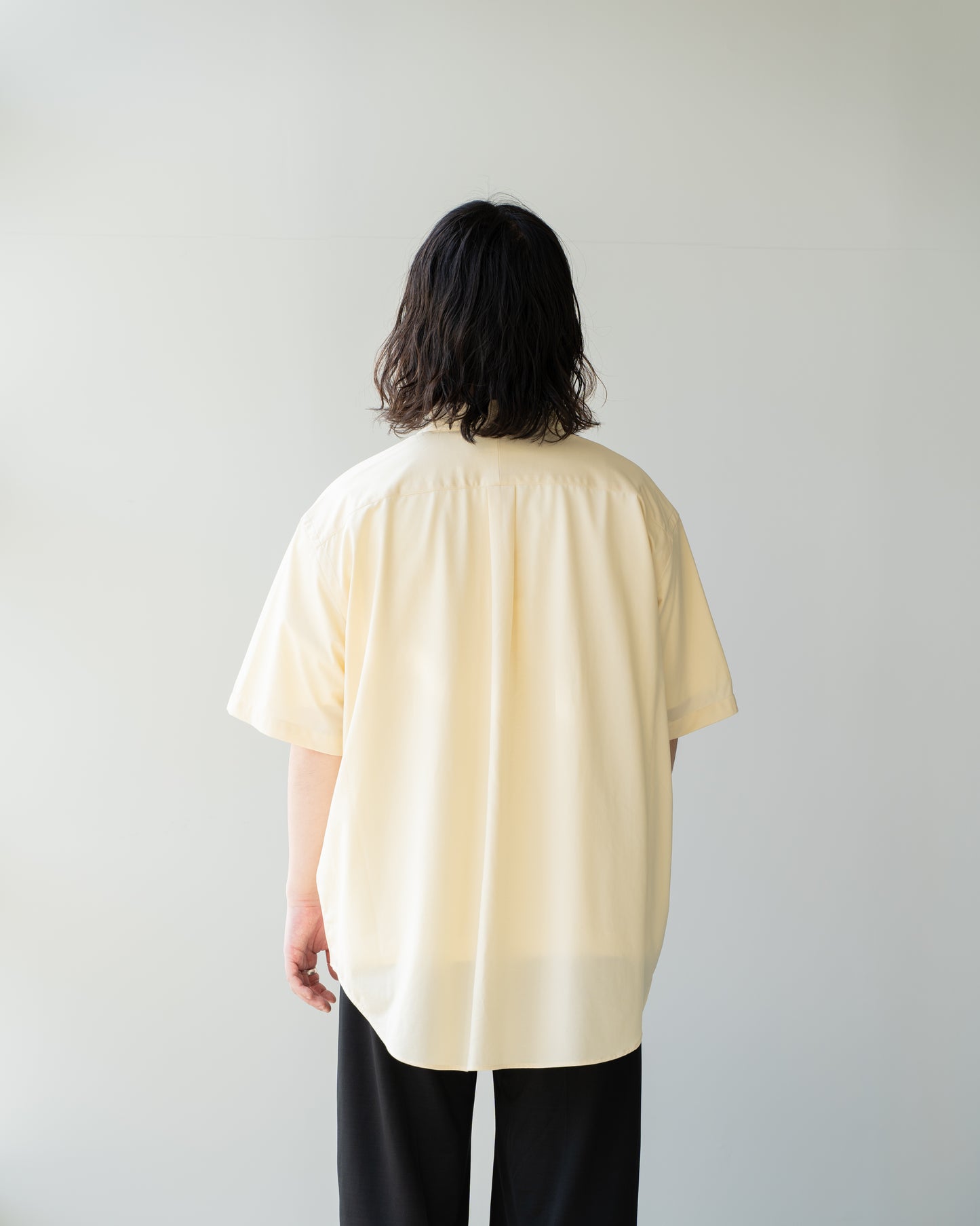 46G ATMOSPHERE SS SHIRT - LIGHT YELLOW