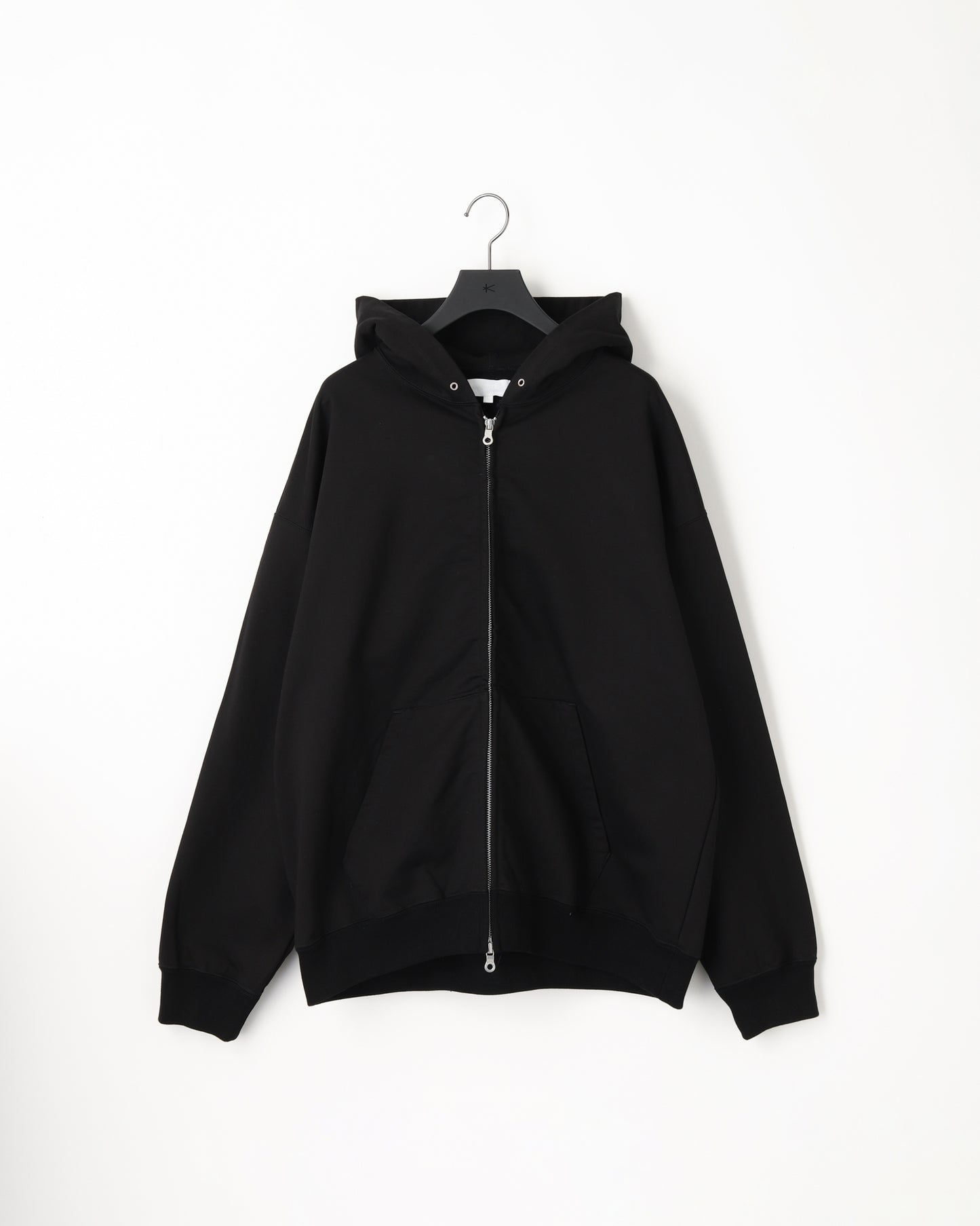 36G ZIP HOODIE - BLACK