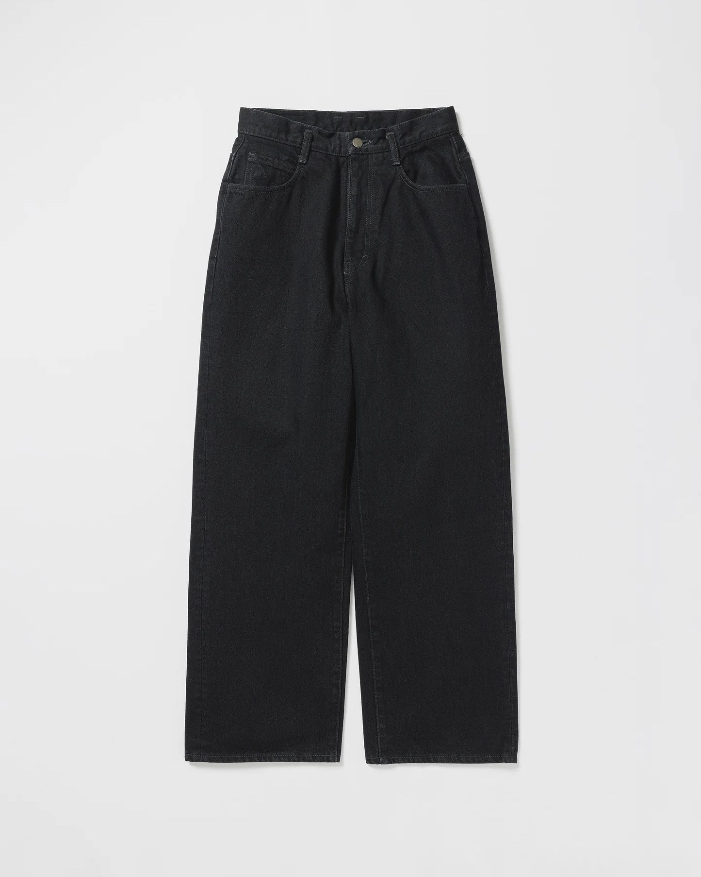 ONE WASH BLACK DENIM ASHLEY JEANS - BLACK